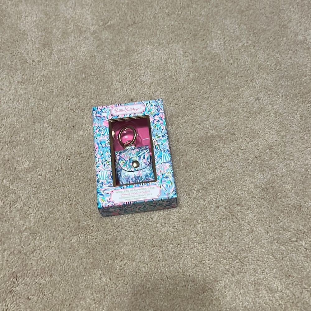 Lily Pulitzer AirPods 1 and 2 case